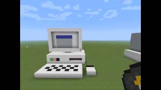 Apple Mac vs. a PC Minecraft Commercial Parody