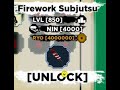 Firework Subjutsu Location | Shindo Life