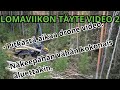 Pitihän sitä vähän yläilmoistakin kuvata tätä vähän isompaa savottaa. Ponsse Scorpion K H7 AC FC