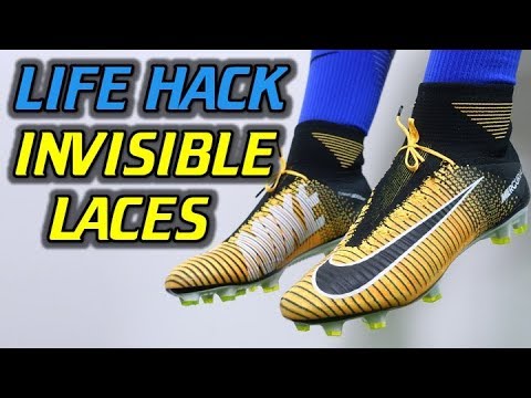 LIFE HACK! - How To Make Your Laces INVISIBLE! (Tutorial) - YouTube