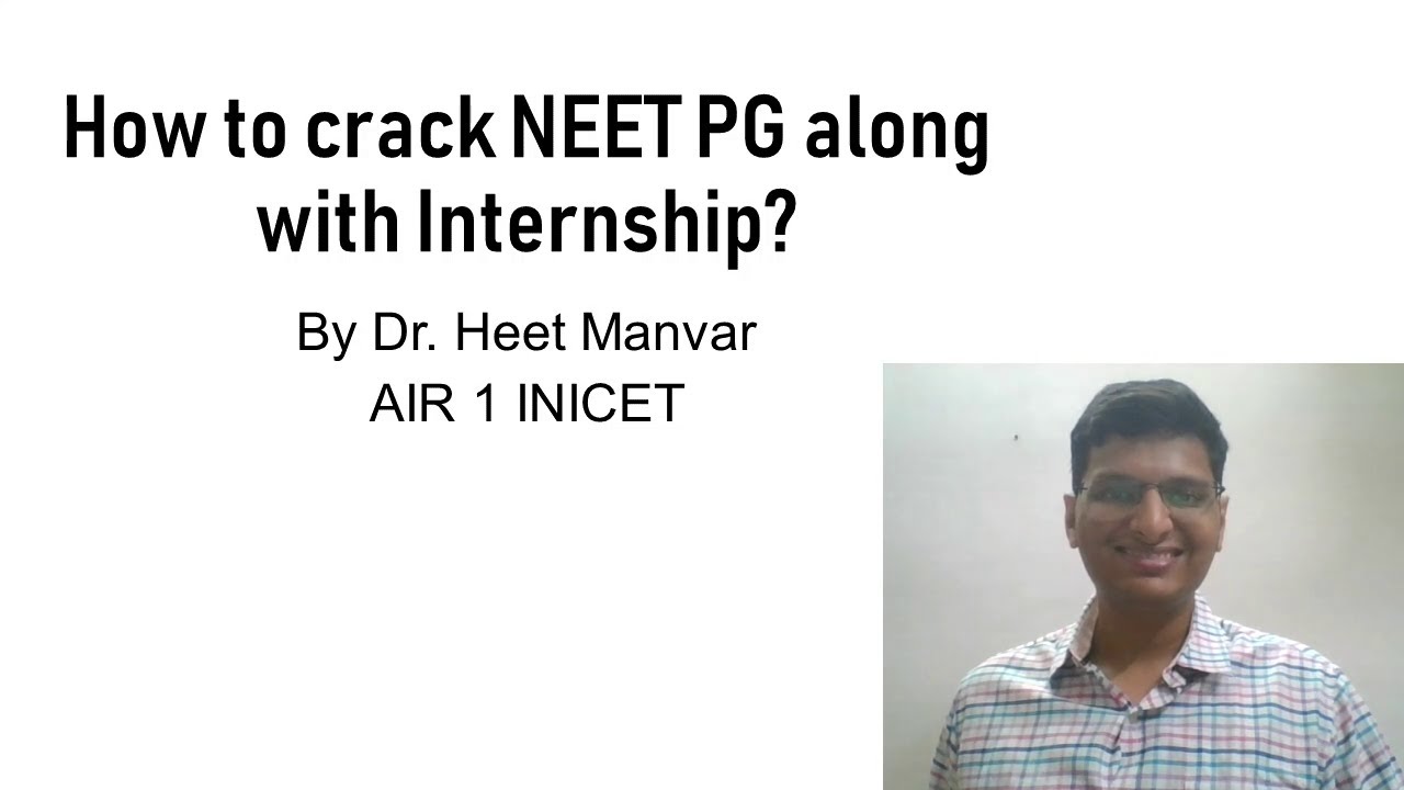 how-to-prepare-for-neet-pg-along-with-internship-youtube