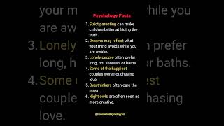 The Psychology Facts Nobody Talks About #human behavior #secrets #shorts