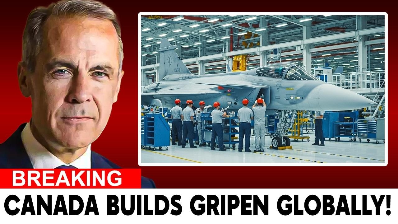 Saab’s SHOCKING Announcement: Canada’s Gripen Factory Will Build Jets for 7+ Countries.