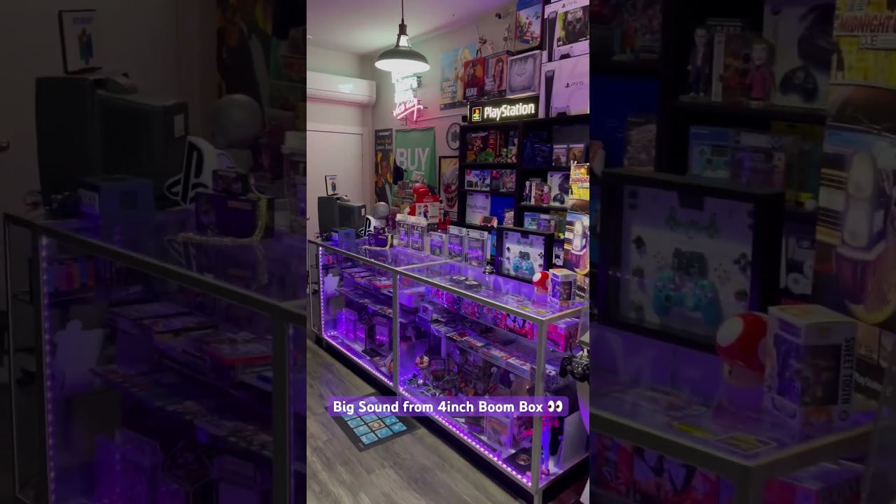 Big Sound from 4inch Boom Box! New Wave Toys! #newwavetoys #slickrick