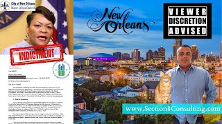 HUD Section 8 “New Orleans Housing Authority & Mayor” LaToya Cantrell Indicted on 10 Federal Charges
