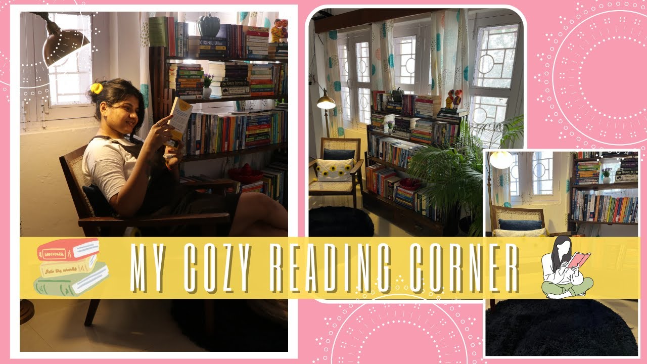 Hamare Ghar ka sabse favourite Corner 😱My Cozy Reading Space 📚Bookshelf