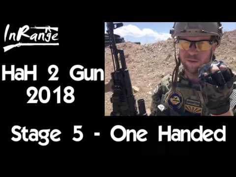 Hard as Hell 2 Gun - 2018 - Stage 5 - One Handed, Basilone Style!
