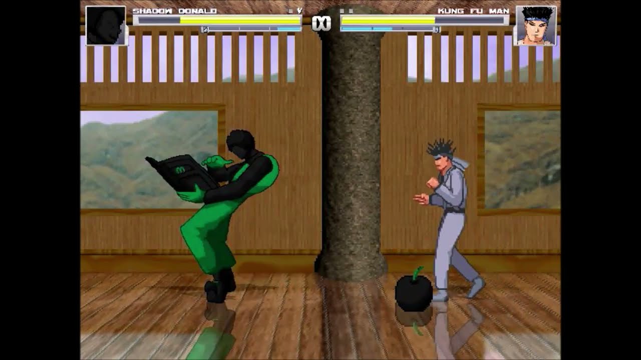 【MUGEN】Shadow Donald　kishio\DarkDonald1氏製作