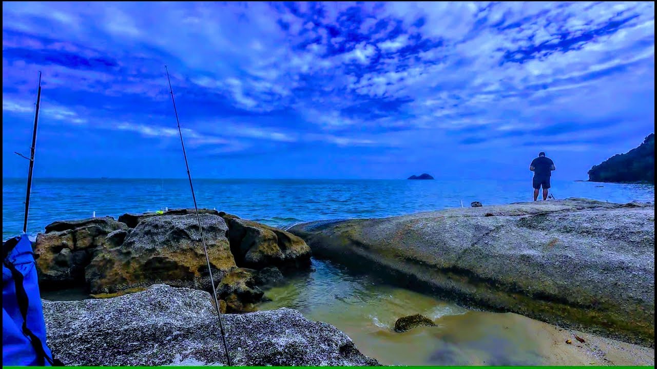 Memancing di Spot Tanjung Asam & Parking Seringgit, Gertak Sanggul, Penang