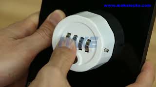 Zinc Alloy 4 Digit Combination Cam Lock MK708