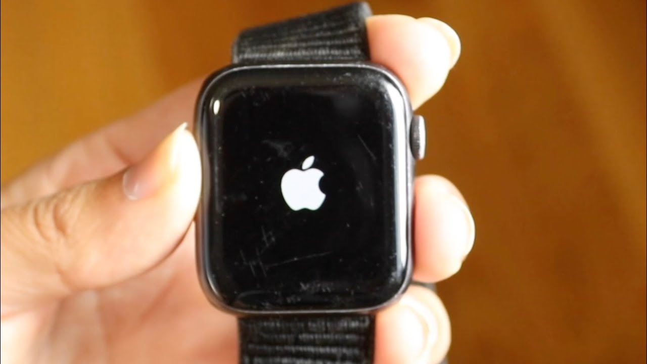 While Charging Apple Watch Stuck On Apple Logo The Apple Logo