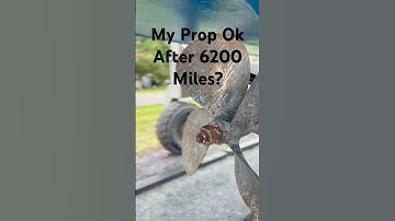Prop After 6200 Miles #GreatLoop #BoatMaintenance #GoldLooper