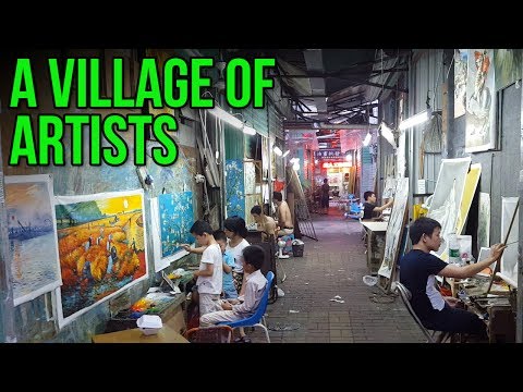 Dafen - A Village of Artists in China