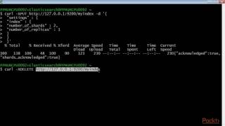 Elasticsearch 5.x Solutions: Getting Started: Creting, Deltng & Opening/Closing Index| packtpub.com