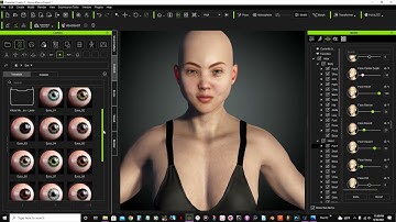 Creating The Blue hair Robotica in Character Creator 3 and Blender_Part 1