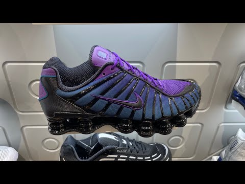 牛のレジン彫刻 紫と黒のグラデーション Nike Shox TL “Voltage Purple” - Style Code: AV3595-500 - YouTube