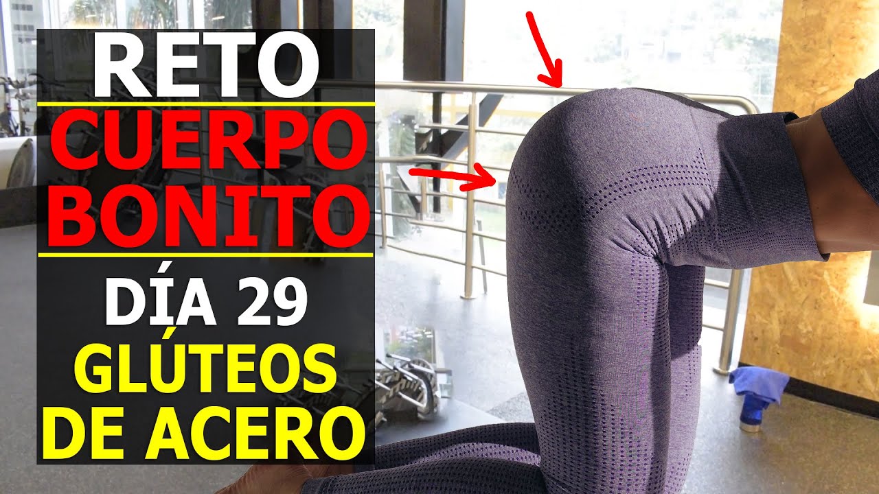 Reto CUERPO BONITO día 29/ *AUMENTAR GLUTEOS* sin pesas/Agranda glúteos