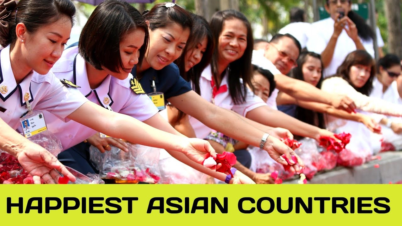Top 10 Asia's Happiest Countries|World Happiness Report 2019