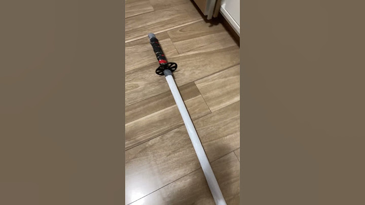 Nova katana eu já trouxe ela para o canal mas ela quebrou então fiz uma nova