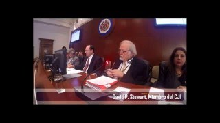 88º Período Ordinario de Sesiones - CJI (Presentación informe de Stewart  ante la CAJP)