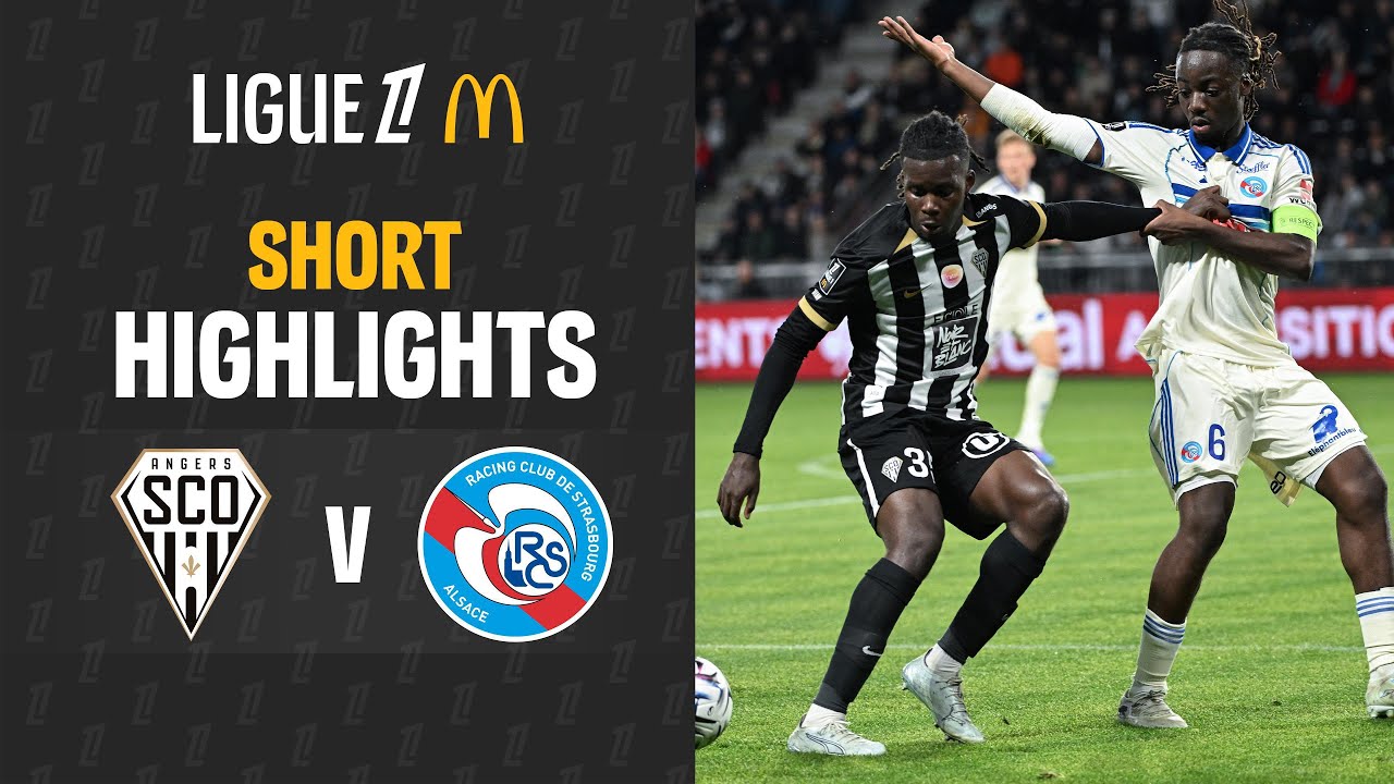[Highlight] France Ligue 1 : อองเช่ร์ vs สตราส์บูร์ก (11-05-69)