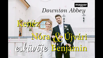 Kenéz Nóra és Újváry Benjamin romantikus pillanatai a magyar Downton Abbey – Graefl-kastélyban