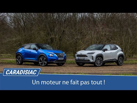 Comparatif  – Nissan Juke Hybrid vs Toyota Yaris Cross : un moteur ne fait pas tout