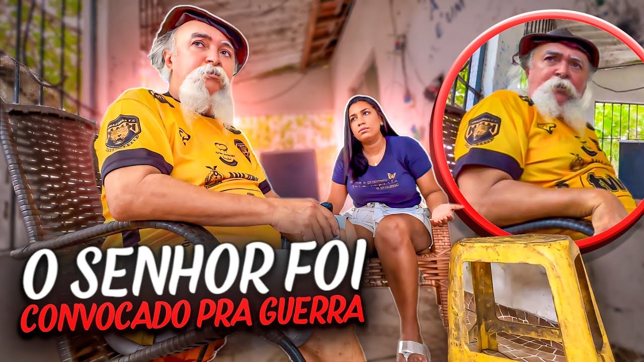 LUIZ DO SOM FOI CONVOCADO PRA GUERRA DE URGÊNCIA | TURMA DO SÍTIO