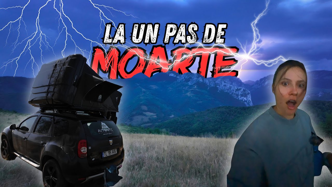Primul Off - Camping cu Noul Cort pe Dacia Duster în Trascău ! La un pas de MOARTE pe TransApuseni !