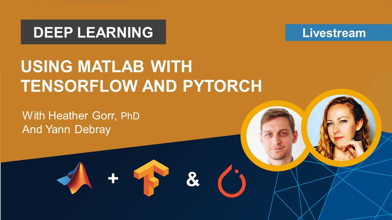 Using MATLAB with Tensorflow and PyTorch for Deep Learning