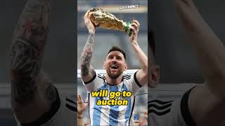 Messi Auctioned 6 world Cup Jersey's #shorts #trending #messi #football Messi Auctioned 6 world Cup Jersey's #shorts #trending #messi #football