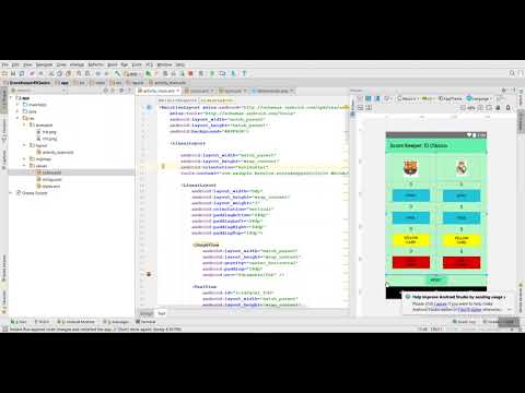 Simple Interactive App: "Score Keeper: El Clásico"