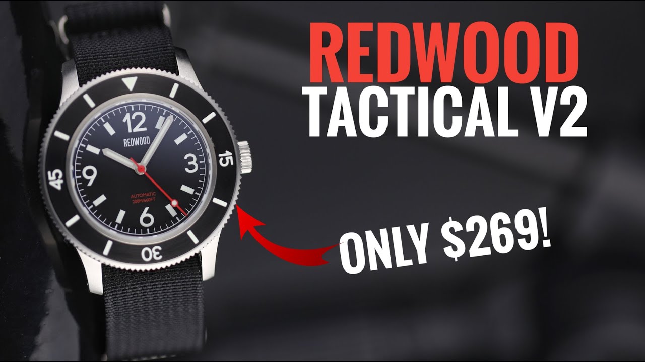 Redwood Tactical V2 Crazy Good Diver Only 269! (189 for the Solar