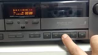 JVC TD-W305 Double Deck Cassette (Vendido)