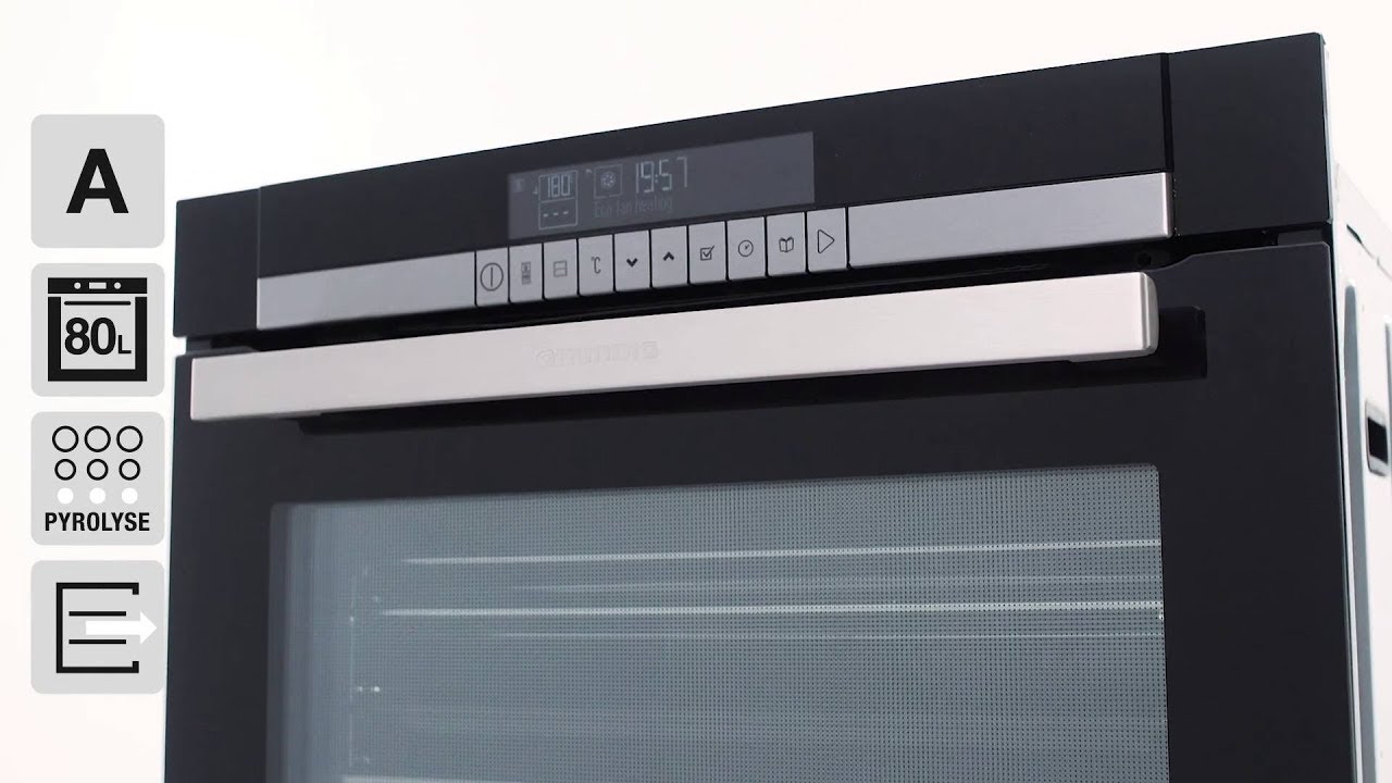 Grundig GEZT47001BP ovn - YouTube