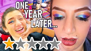 I WENT TO THE SAME WORST REVIEWED MAKEUP ARTIST after ONE YEAR