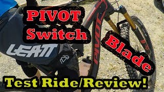 Pivot Switchblade Test Ride | Mountain Biking the National Whitewater Center | Charlotte, NC
