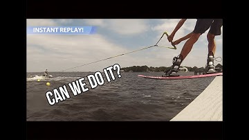 CRAZY WAKEBOARD DOCK START! / Vlog