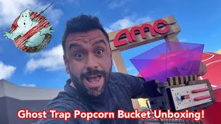 Ghostbusters Frozen Empire AMC Ghost Trap popcorn bucket unboxing!