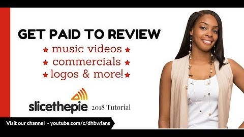 Slice the Pie 2018: Get Paid To Review Music Videos, Commercials, Logos, & More!