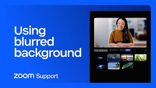 Using Blurred Background