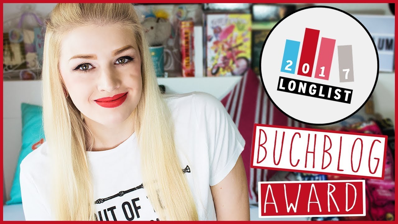 Ich stehe auf der Longlist für den Buchblog Award 2017!