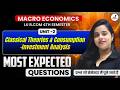 Macro Economics I Most Important Questions I Unit-2 I Lu B.Com 4th Semester Exam I MCQs I LU 2026