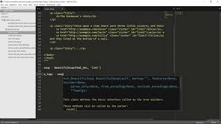 021 Scrape for link href attribute