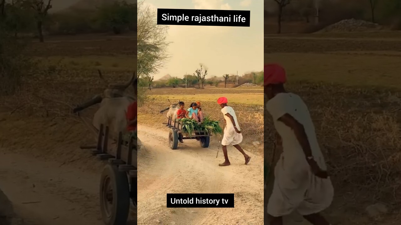 simple rajasthani life 