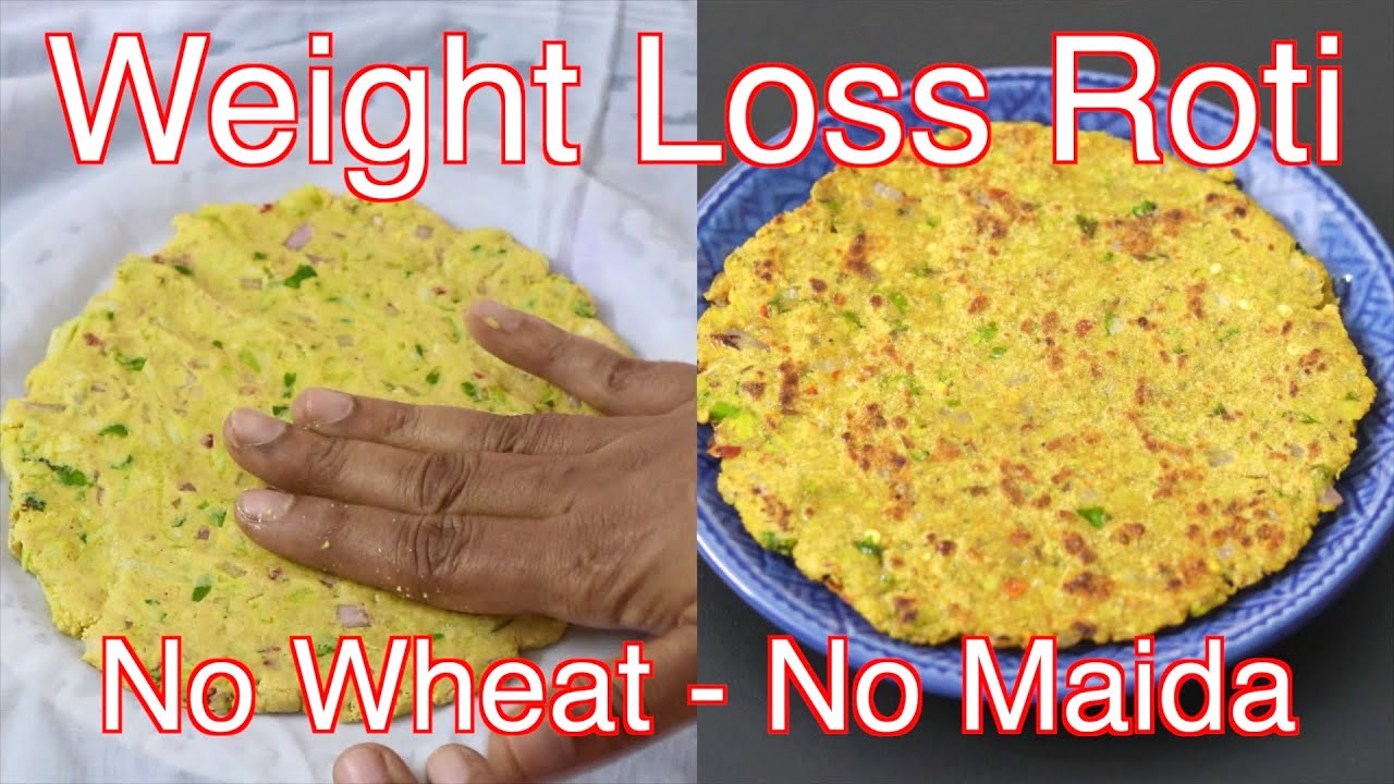 High Protein Roti For Weight Loss - No Wheat No Maida - Gluten Free Roti -Thyroid PCOS Diabetic Diet