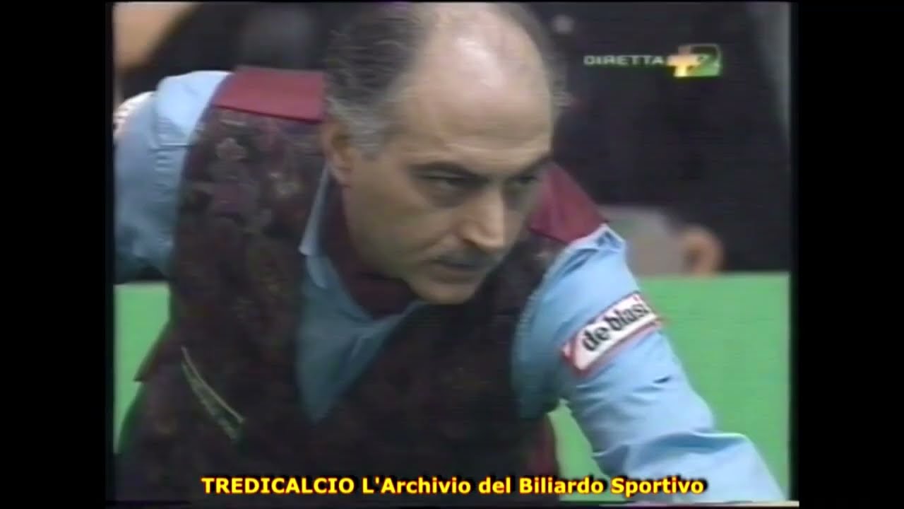 CIFALA' vs ALBRITO - LA PARTITA DELLE GARUFFE 6^Prova 1°Mondiale Pro Biliardo 1993 TODI @TREDICALCIO