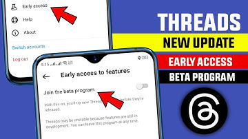 Threads early access feature || Threads join the beta program update 2025
