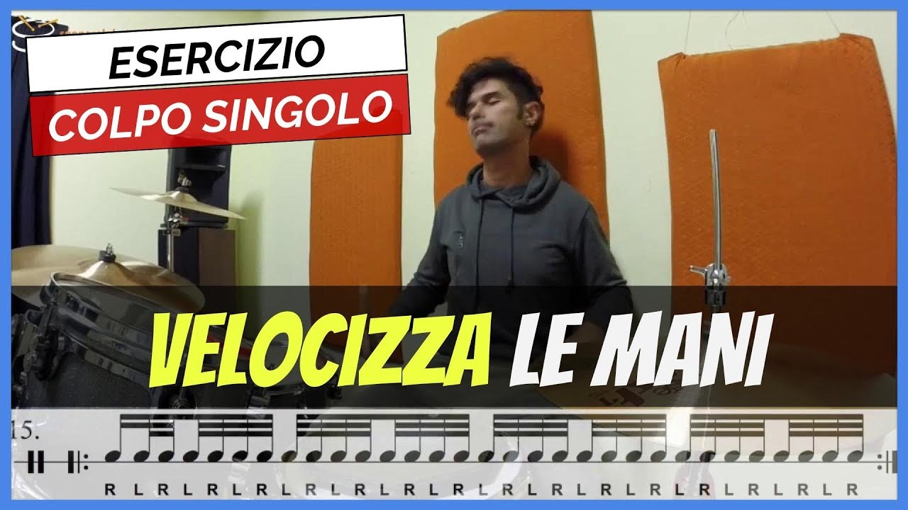 SUONARE la BATTERIA più VELOCEMENTE (Ep.18) Esercizio pratico da fare