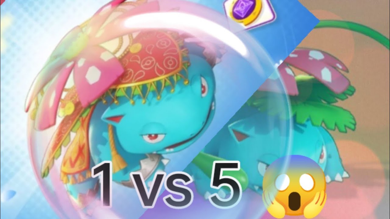 Pokemon unite Gameplay|| Venasaur yenna pa baggama attack pannuthu🤩😱🤫💪